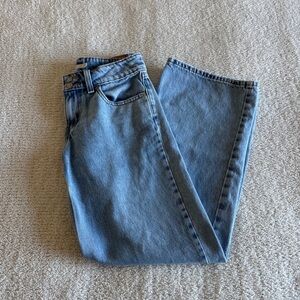 Levi’s Light Wash Super Low Jeans